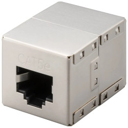 Adapter (przelotka) RJ45/RJ45 kat.5e ekranowany 15027