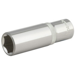 Sealey SP3814D Walldrive&#xAE; Socket 14mm Deep 3/8&quot;sq Drive Fully Polished