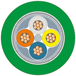 Przewód Industrial Ethernet FC TP morski 2x2 kat. 5 6XV1840-4AH10 /bębnowy/