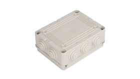 Puszka N/T 190X140x70 Tworzywo Ip55 Szara Gw44007 /Opak. 24/