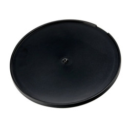 Nalepka uniwersalna, podkładka czarna 8cm