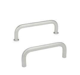 Uchwyt Aluminium szerokość: 10mm Ganter długość: 135mm Naturalne