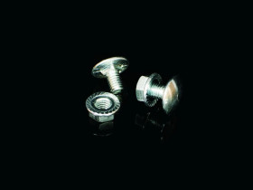 Śruba grzybkowa z zamkiem + nakrętka M6x10 NSM 6X10_ZNCR