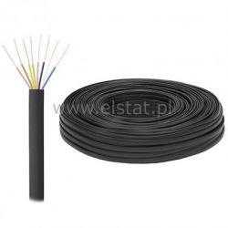 Kabel telefoniczny 8C 8 żył czarny