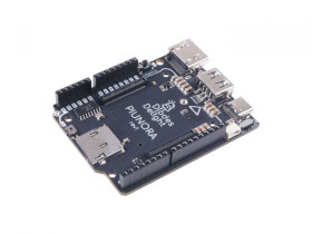 Piunora Raspberry Pi CM4 carrier board - standard HDMI port | M.2 B-KEY | PCI-e | ADC | Qwiic/Stemma QT connector - programmed w