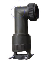 Obudowa złączy Amphenol Limited 11mm Stop aluminium Kąt Proste