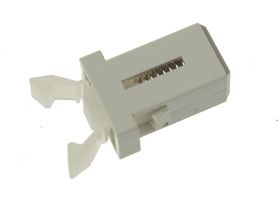 Zatrzask do klapki TV /CD (biały)