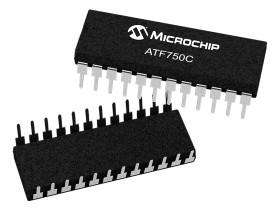 Układ CPLD Microchip ATF750C PDIP 24 -pinowy komórki makro: 10