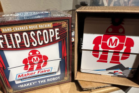 Fliposcope: Hand-Cranked Movie Machine