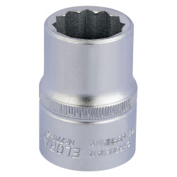 Elora 00450 7/8&quot; 3/4&quot; Square Drive Bi-hexagon Socket