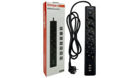 Przedłużacz Inerge 5-Gniazdowy 2M Ecs-0531-02-B