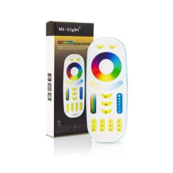 Pilot do sterownika Mi-light C6 do taśmy LED RGBW/CCT 4 strefy Biały 2,4G / FUT092