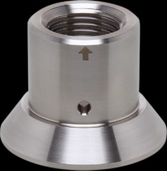 Weld-in adapter, 50 bar/5 MPa, G 1/2, Ø 45 mm for process sensors, E43315