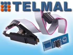 Tester układów SOIC8 SOP8 DIP8 podstawką i chwytak