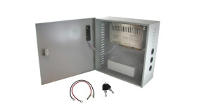 Zasilacz Cctv Back Up Z Kontrolą Skrzynka 12V/10A
