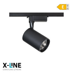 Reflektor szynowy LED 20W, 1954lm, 4100K, czarny