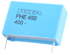 Kondensator foliowy 470nF 250 V ac, 400 V dc KEMET Metalizowany polipropylen rozstaw: 27.5mm THT ±5