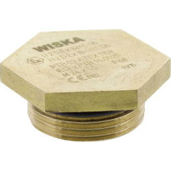 Wiska 10030201 EX-VSM 20 Filler plug shockproof Explosion-proof M20 Metal Ecru