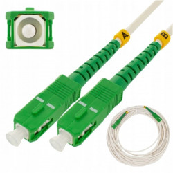 Patchcord światłowodowy FO SM SC/APC-SC/APC simplex 9/125 G.657A1 40m TELCOLINE