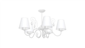 Żyrandol Sara White 5Xe14 Mlp1049 Milagro