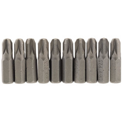 Draper 64057 No.3 1/4&quot; Hex PZ Type Insert Bit 25mm Long x 10