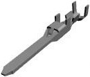 Pin contact, 0.2-0.6 mm², AWG 24-20, crimp connection, 175288-3