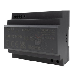 Zasilacz imp. 12V DC 12,5A 150W TH35 E-L 2857