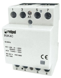Stycznik modułowy 40A 4P 0Z 4R 230V AC RIK40-04-230 2608867