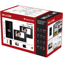 Bellcome VKA.P2F3.T7S9.BLB04 Advanced Video-Kit Elegant Touch Glass Design