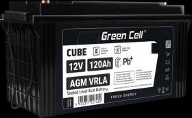 AGM31 Rechargeable lead-fleece battery, AGM, 12 V, 120 Ah