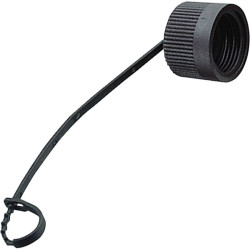 Binder 08 2299-000-000-Protection Cap with 110mm Strap for Male Cable Mount