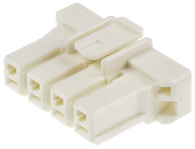 Obudowa złącza 4-pinowe -rzędowe raster: 5mm TE Connectivity Męski Montaż na kablu Power Key Złącze przewód-płytka