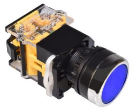 Przełącznik LA38 B.P. bist. niebieski
