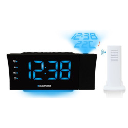 Radiobudzik BLAUPUNKT CRP81 USB Alarm, termometr z projektorem