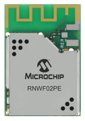 Moduł WiFi RNWF02PE-I/100, 802.11b/g/n, 1.8 → 3.6V, Microchip