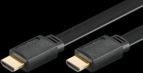 High-speed HDMI® with Ethernet / flat / 3.0 m