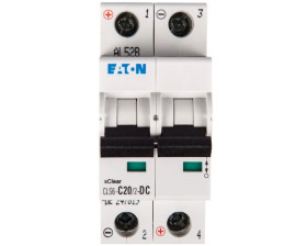 Wyłącznik nadprądowy 2P C 20A 6kA DC CLS6-C20/2-DC-DE 247819