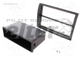 Ramka radiowa Fiat Peugeot 2DIN z półką