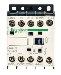 Stycznik Schneider Electric 10 A 2NO + 2NC Płytka Śruba CA4KN22BW3