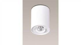 Maxlight C0067 Lampa Sufitowa Basic Round Biała