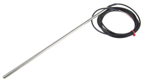 Czujnik RTD PT100 długość 300mm średnica 6mm +250°C żyły 4