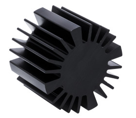 Radiator 50 (Dia.) x 37.5mm 1.8K/W Uniwersalna Okrągła Aluminiowa