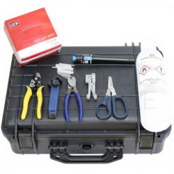 Zestaw akcesoriów w walizce dla spawacza światłowodów I (podstawowy) ULTIpulse