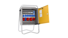 Rozdzielnica Budowlana Elbox-S Lw32-001209 Ip44 Wtyk Cee 32A-5P Gn: 9Xgk 230V...