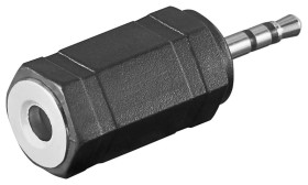Adapter do słuchawek, wtyk jack AUX 2,5 mm na 3,5 mm - Połączenie typu Wtyk jack 2,5 mm (3-pinowy, stereo)