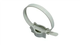 Nylonowy Uchwyt Tbt Ze Zintegrowaną Opaską Średnica 16-32 Mm Szary 100 Szt....