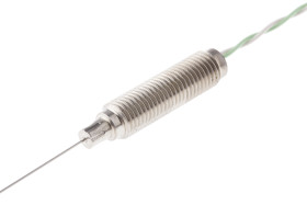 Termopara z izolacją mineralną K średnica 0.5mm długość 150mm Końcówka z gołym kablem RS PRO