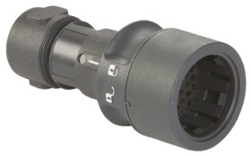 Złącze wielostykowe przemysłowe 16-pinowe Montaż na kablu Gniazdo Bulgin