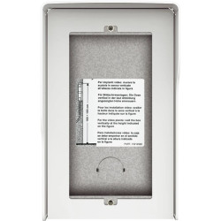 Obudowa natynkowa z daszkiem do paneli sfera 2 moduły biała 350622