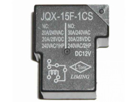 Przekaźnik DC 12V 30A JQX-15-1CS, JQX-15FA-1C